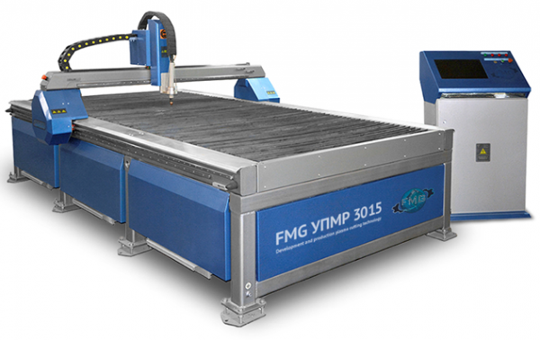 Плазменная резка металла на комплексе УПРМ 3015 от FMGroup